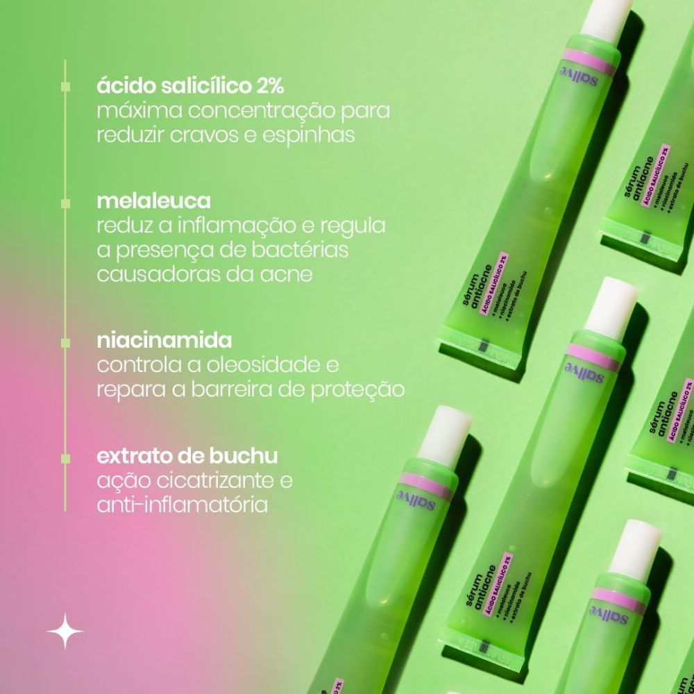Miniatura Serum Antiacne Sallve 35 Gramas