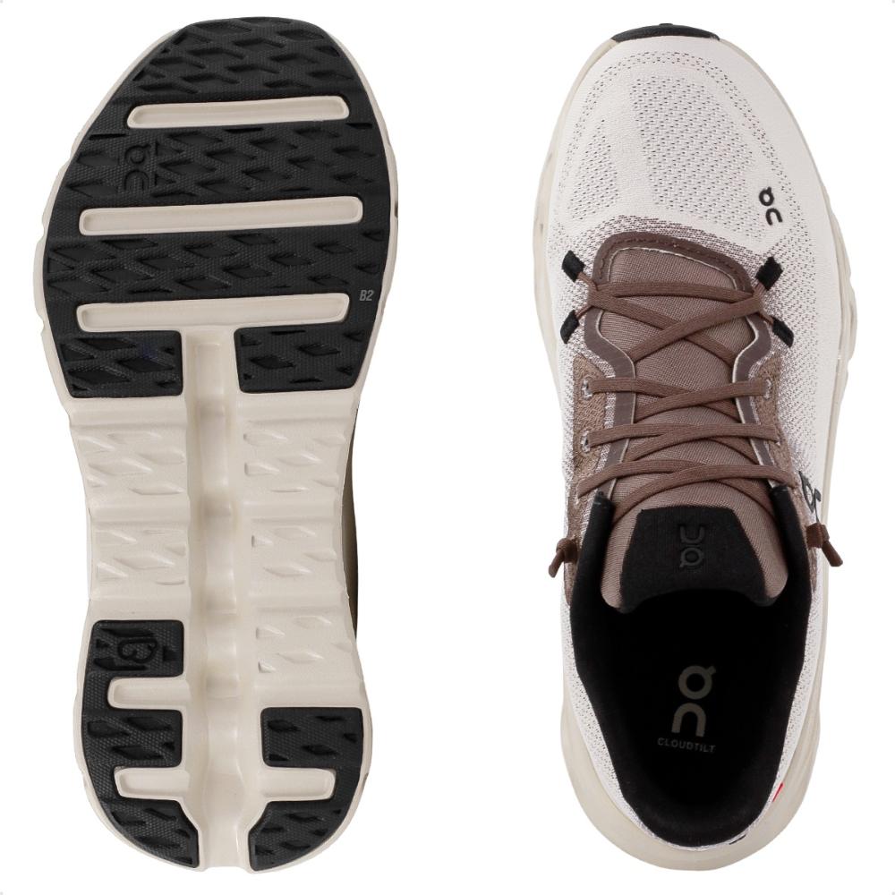 Miniatura Tênis On Running Cloudtilt Feminino Bege / Cinza - 35