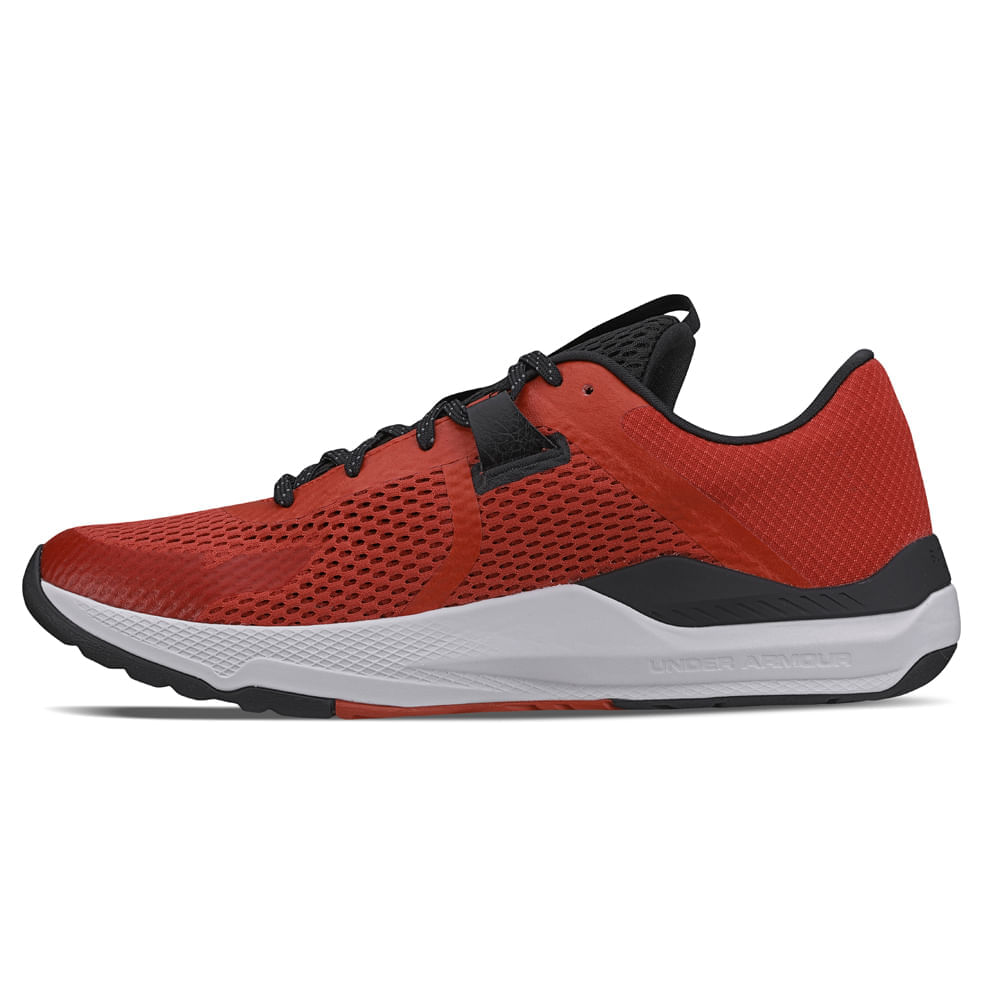 Miniatura Tênis de Treino Masculino Under Armour Project Rock BSR 2 Vermelho - 39