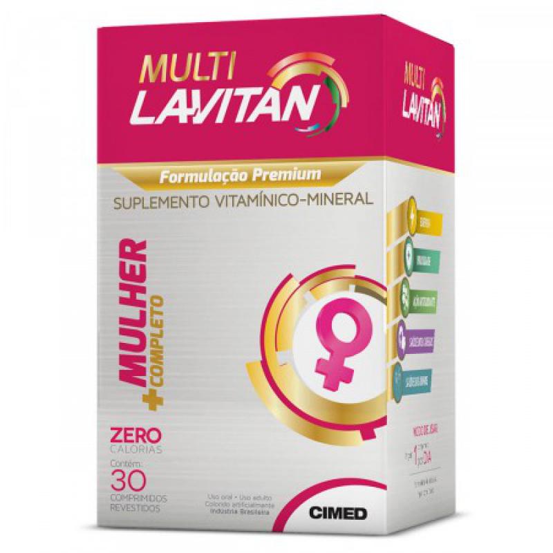 Miniatura Lavitan A-Z Mulher - 30 comprimidos Revestidos Linha Premium