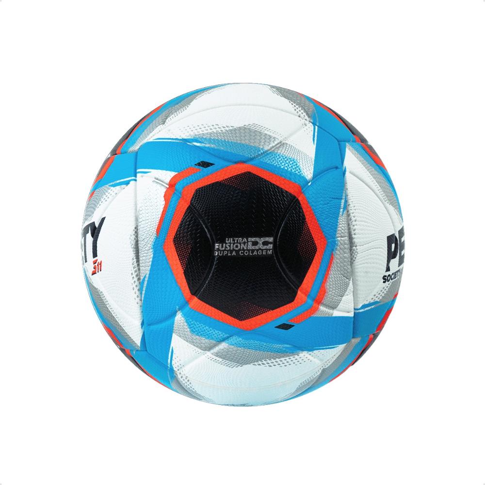 Miniatura Bola Penalty Society S11 R2 XXV Branco / Azul