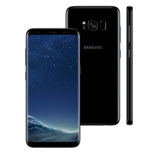 Smartphone Samsung Galaxy S8 Dual Chip Preto 64GB Tela 5.8