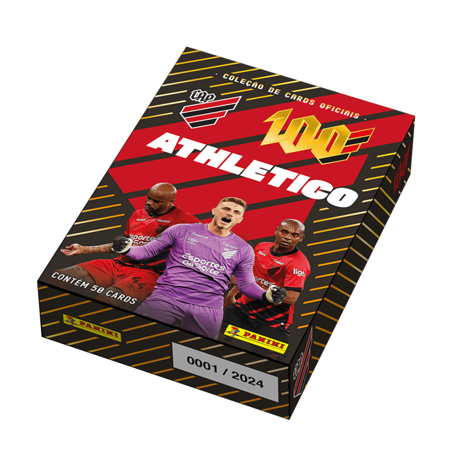 Miniatura Tribute Card Set Athletico Paranaense - 50 cards TAM UNICO