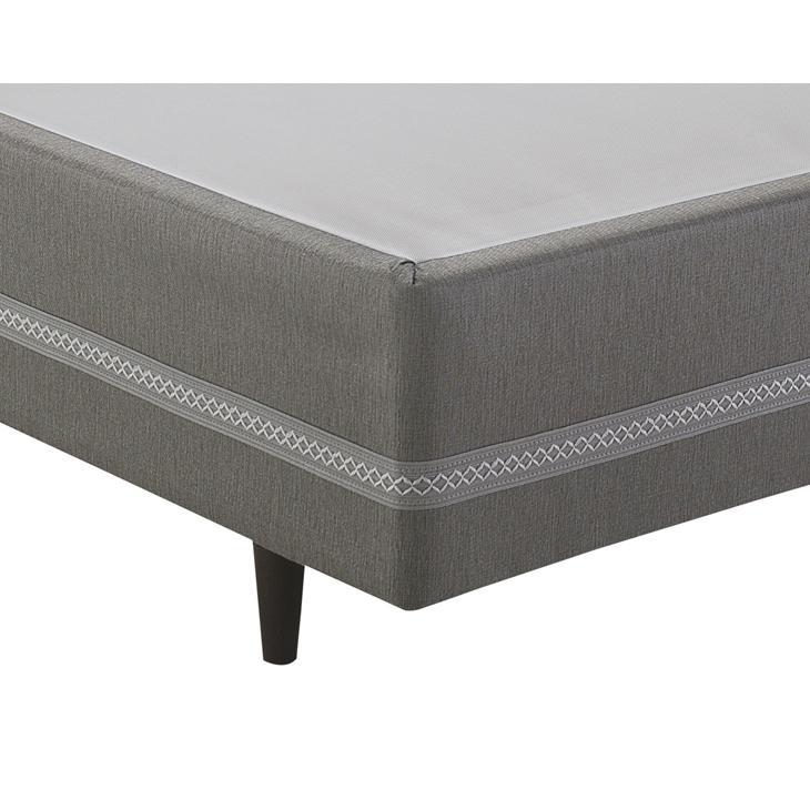 Miniatura Base Cama Box Queen Herval Comfort Master, 39x158x198 cm, Cinza