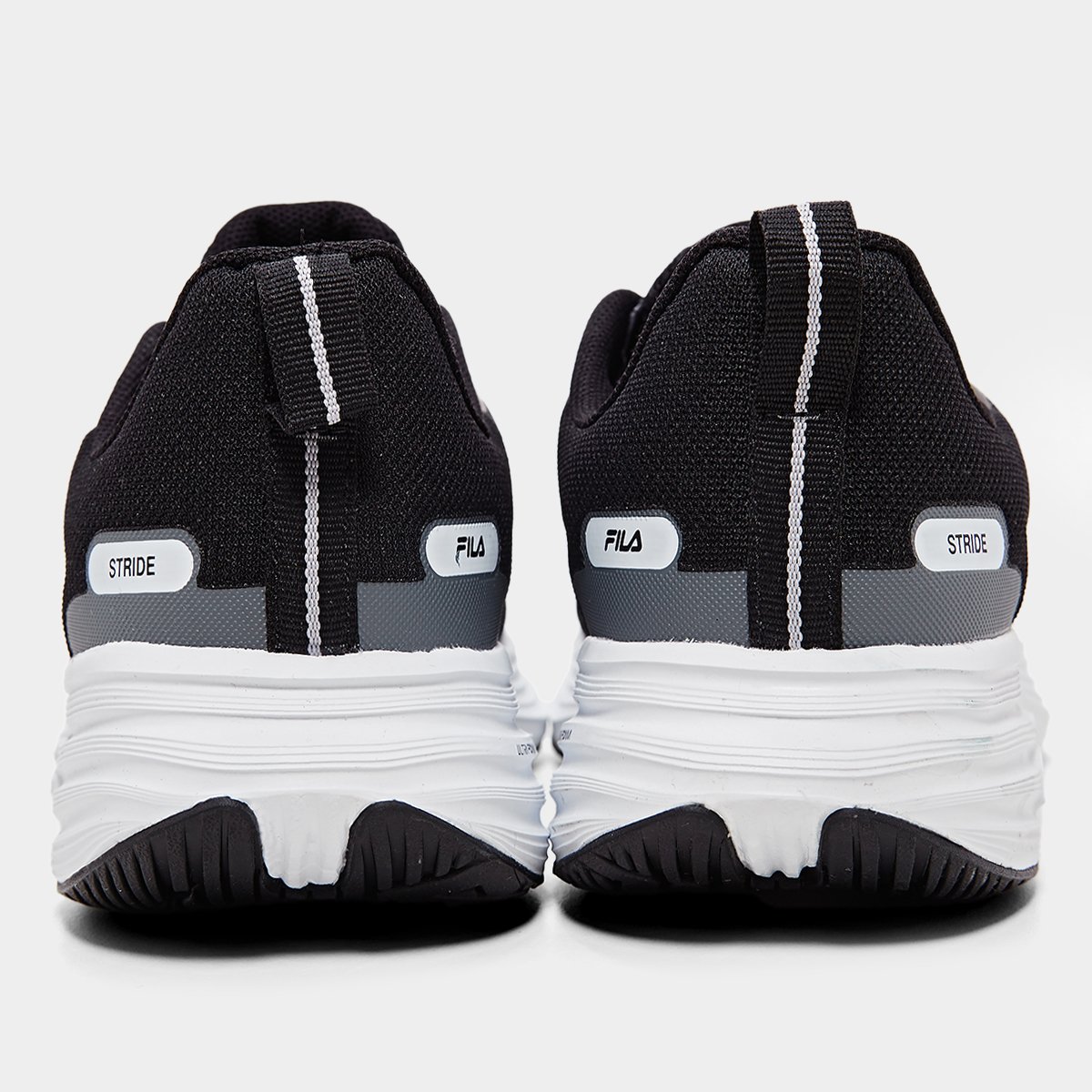 Miniatura Tênis Fila Stride Masculino Preto+Branco - 37