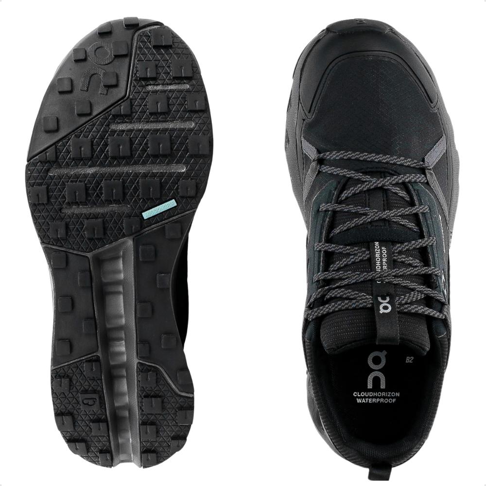 Miniatura Tenis On Running Cloudhorizon Waterproof Masculino Preto / Grafite - 38