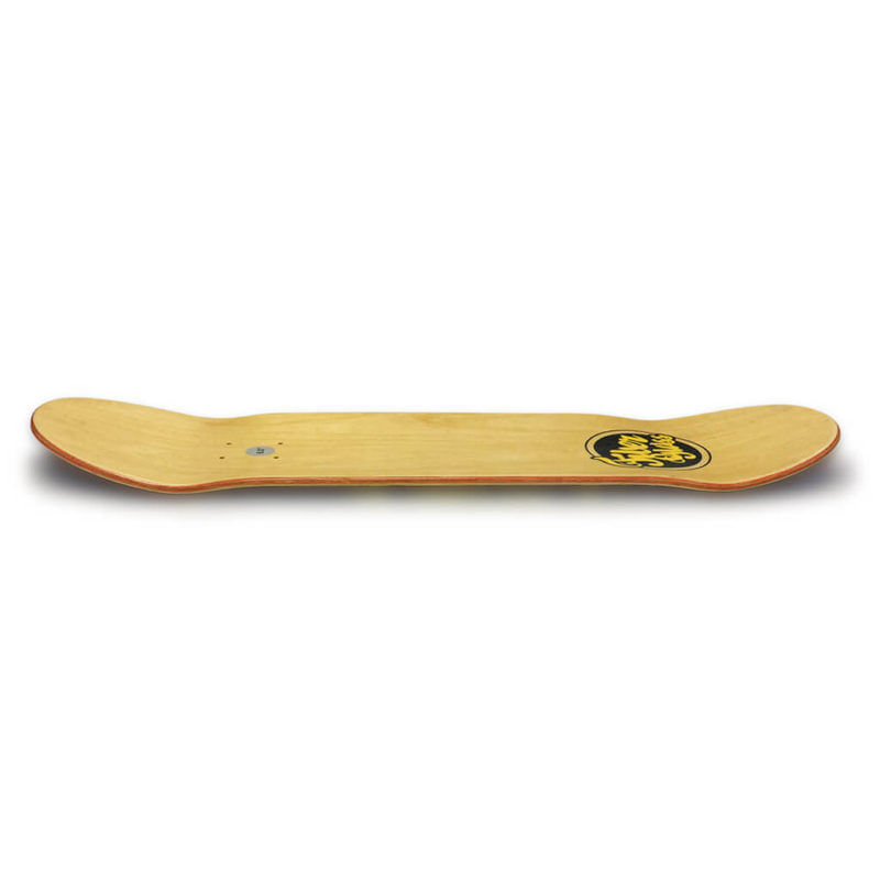 Miniatura Shape de Skate Fiber Glass Wood Light Zombie