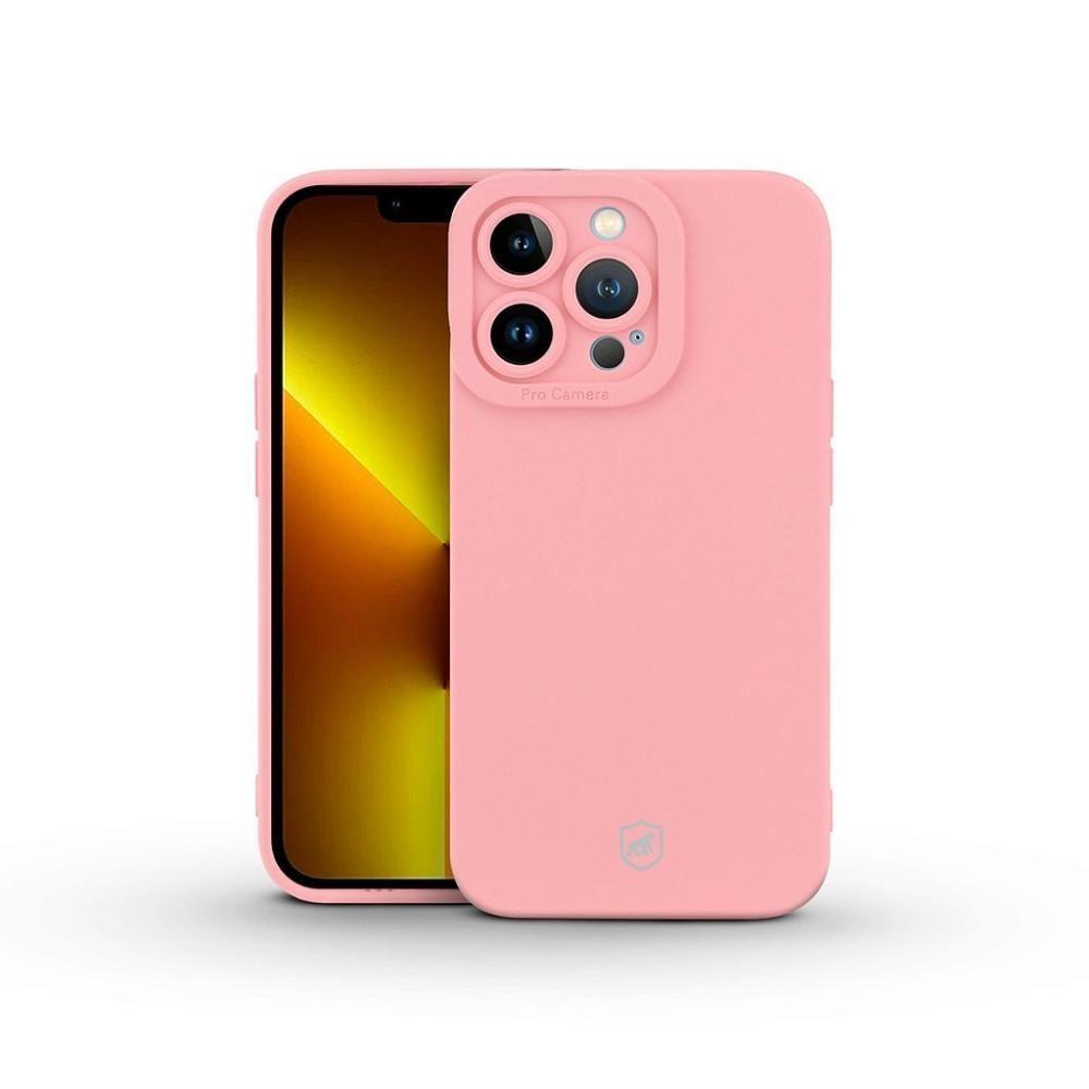 Miniatura Capa Para Iphone 13 Pro - Rosa - Silicon Cloud - Gshield