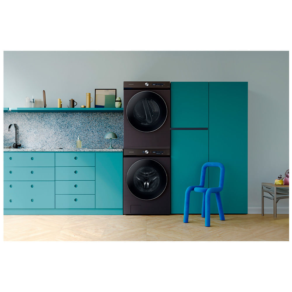 Secadora Elétrica Bespoke AI Laundry Heatpump DV20B Black 20kg 220