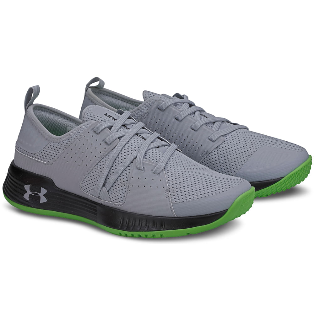 Miniatura Tênis de Treino Masculino Under Armour Showstopper 2.0 Cinza - 40.5