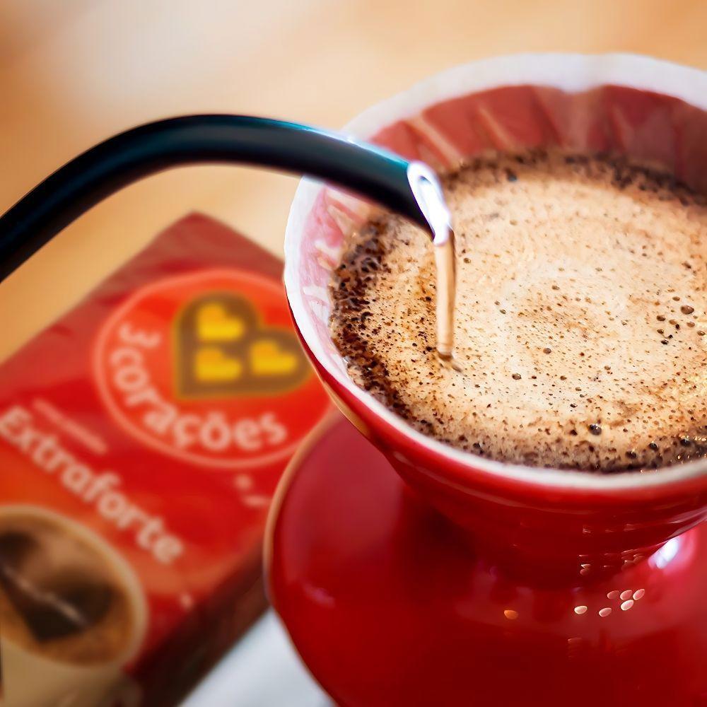 Miniatura Café Três Corações Extra Forte Kit 3 Pacotes A Vácuo 250G