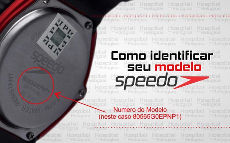 Miniatura Pulseira Relógio Speedo Monitor Cardíaco 80565G0Epnp1 E