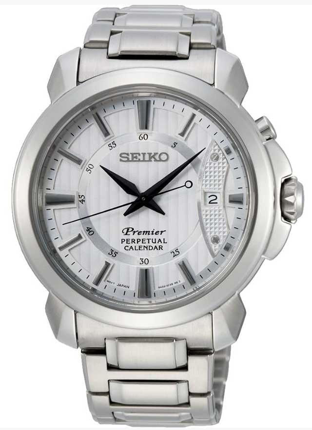 Miniatura Relógio Seiko Perpetual Calendar Snq155B1