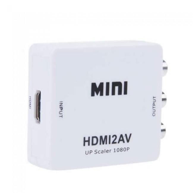 Conversor Multimídia Hdmi Para Av (Rca)