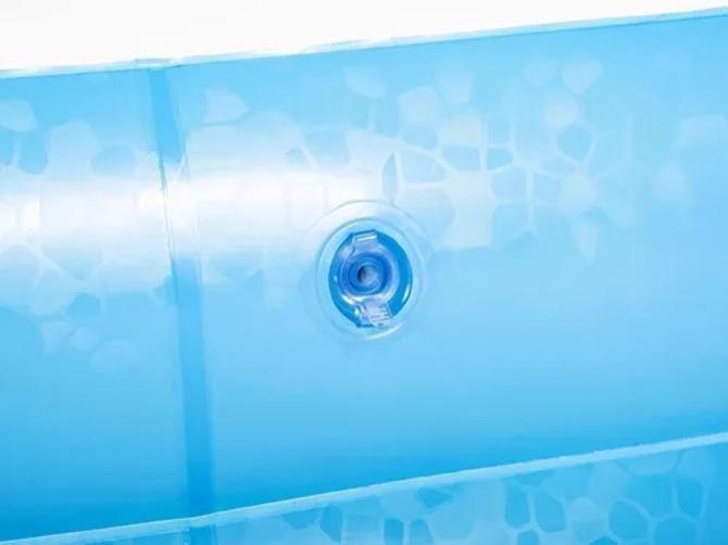 Miniatura Piscina Inflável Retangular Pratica Bestway Familiar 778L