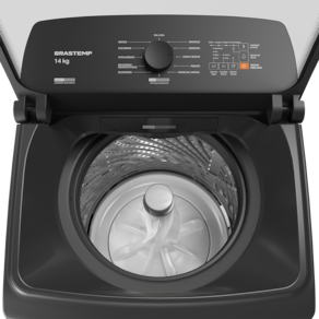 Miniatura Máquina de Lavar 14kg Brastemp BWJ14A9 Platinum Smart Sensor Cinza 110V