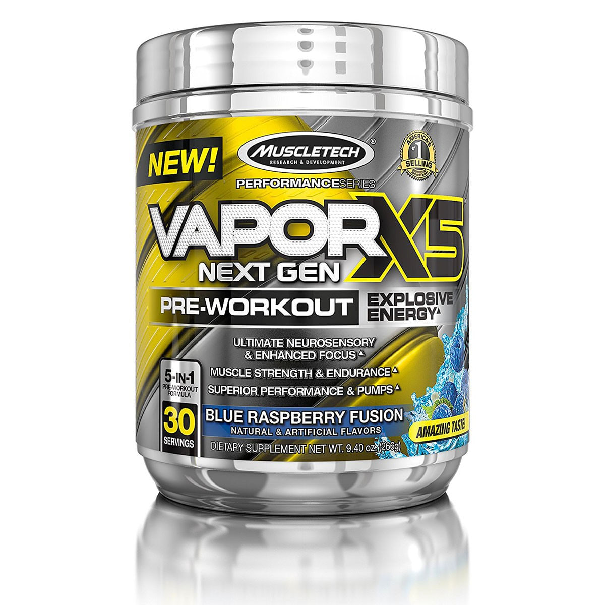 Miniatura Nano Vapor X5 30 Doses Fruit Punch - Muscletech