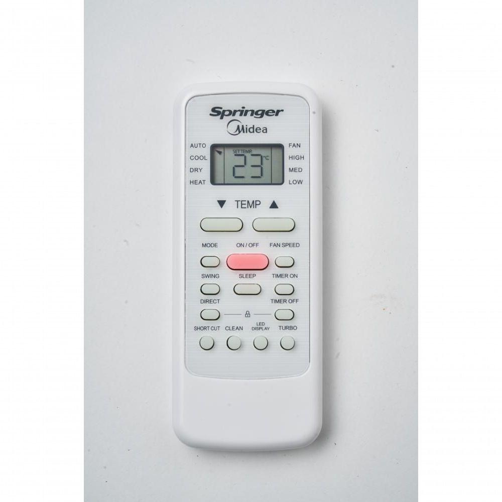 Miniatura Ar Condicionado De Janela Midea 10.000 Btu/h Frio Monofásico Eletrônico Branco QCK108RB 110V