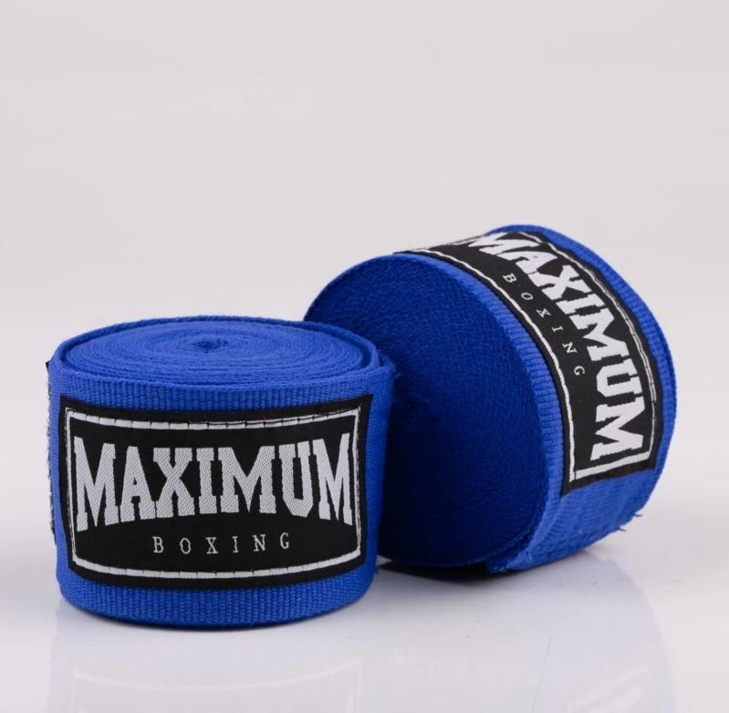 Miniatura Par Bandagem Maximum Muay Thai 3 Metros Boxe Kickboxing