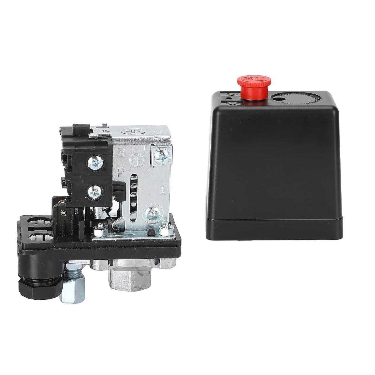 Miniatura Pressostato Para Compressor De Ar 80/120 Psi 1 Via 1/4 Npt