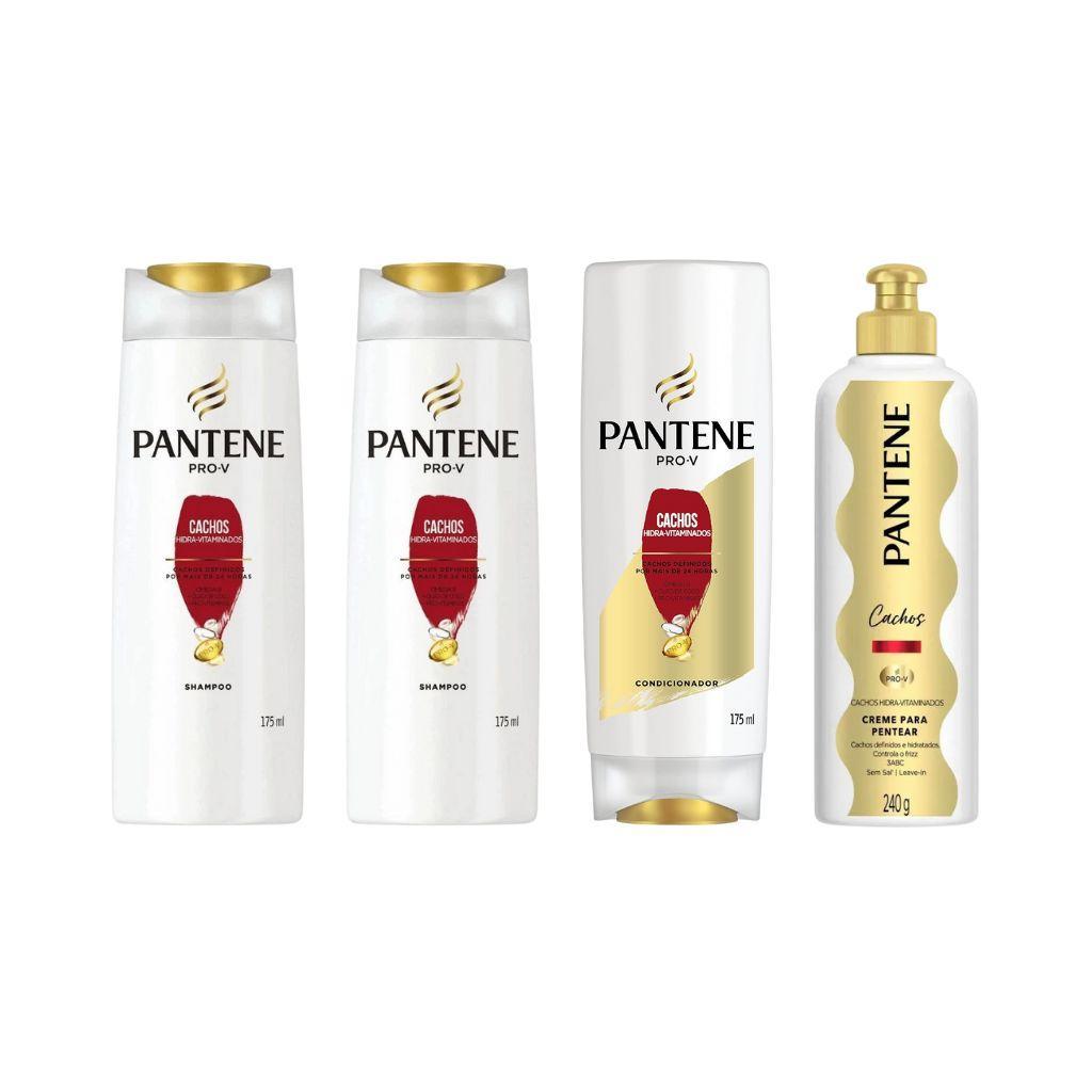 Miniatura Kit Pantene Cachos 2 Sh 175Ml + 1 Cond 175Ml + 1 Cr Pentear