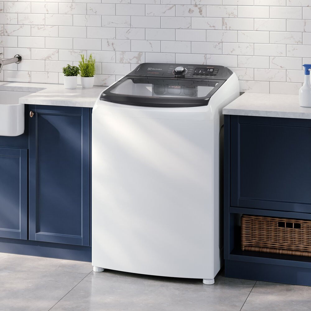 Miniatura Lavadora de Roupas 17KG LEC17 11 Programas de Lavagem Electrolux Branco - 110V