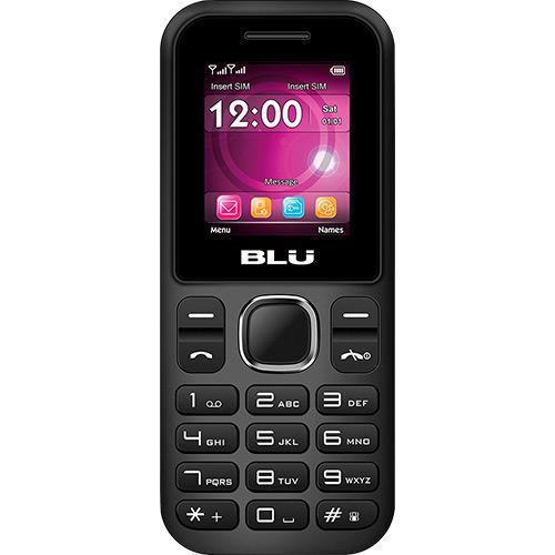 Miniatura Celular Blu Z3  Tela 1.8" Dual Chip Preto/azul Bluetooth - Celular - Blu - Z090 - Z3 - Dual chip - 1.8"