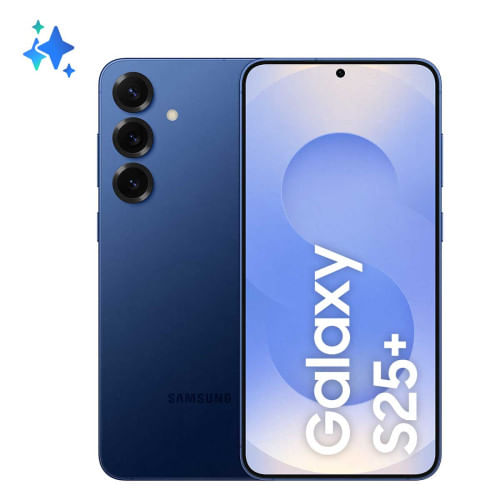 Miniatura Smartphone Samsung Galaxy S25 Plus 256GB 12GB RAM 5G Azul Marinho Tela 6,7 Polegadas Bateria 4900 mAh Azul Marinho - Bivolt