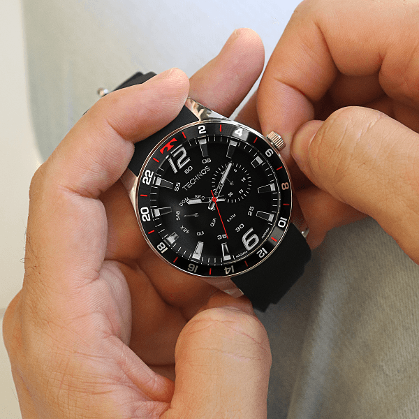 Relógio Masculino Technos Racer Prova D'água 50 metros 6P25BN8P