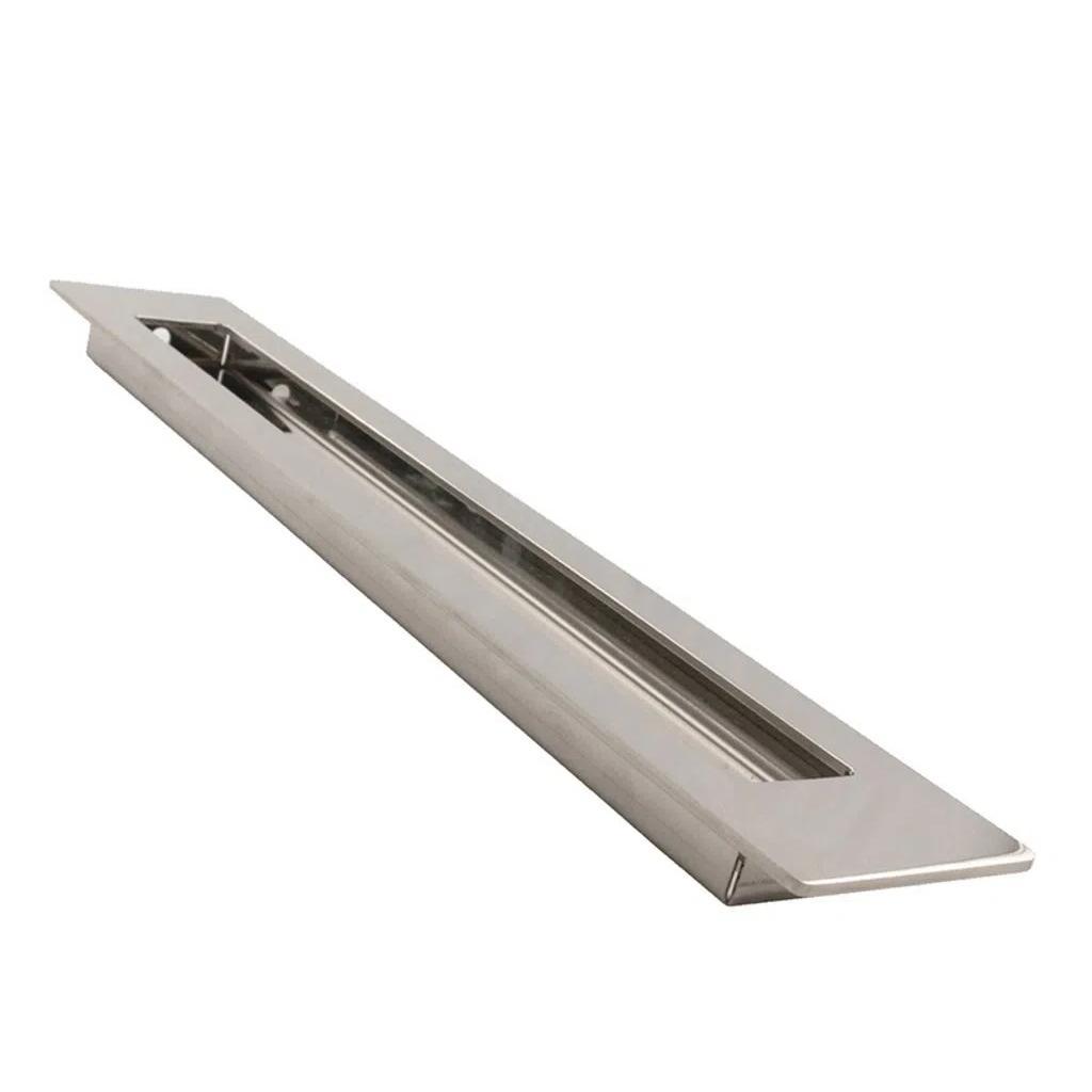 Miniatura Puxador Embutir Aço Inox Escovado IL Concha 160
