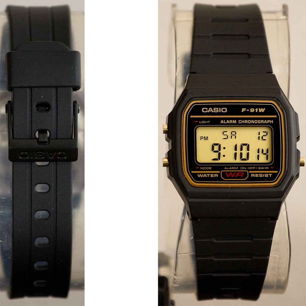 Relógio Digital Masculino Casio Preto F91WG9QDF