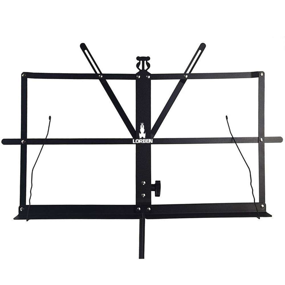 Estante Partitura Suporte Pedestal Cavalete Portátil Dobrável Com Bolsa De Transporte Lorben