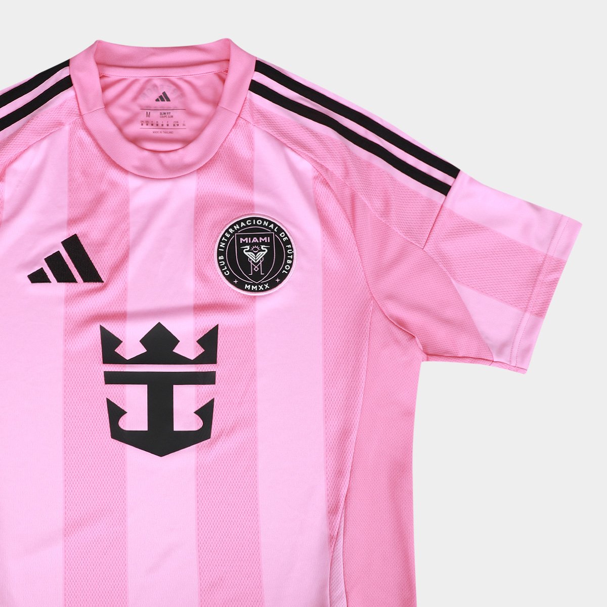 Camisa Inter Miami Home 25/26 s/n Torcedor Adidas Masculina Rosa - M