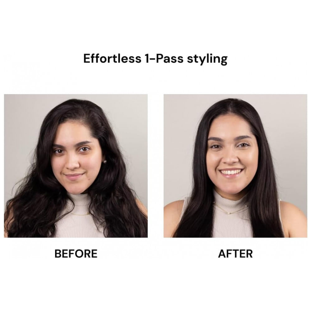 Miniatura Chapinha Prancha de Cabelo Profissional com Placas Revestidas de Cerâmica, Bivolt, LANGE HAIR 2431, Rosa