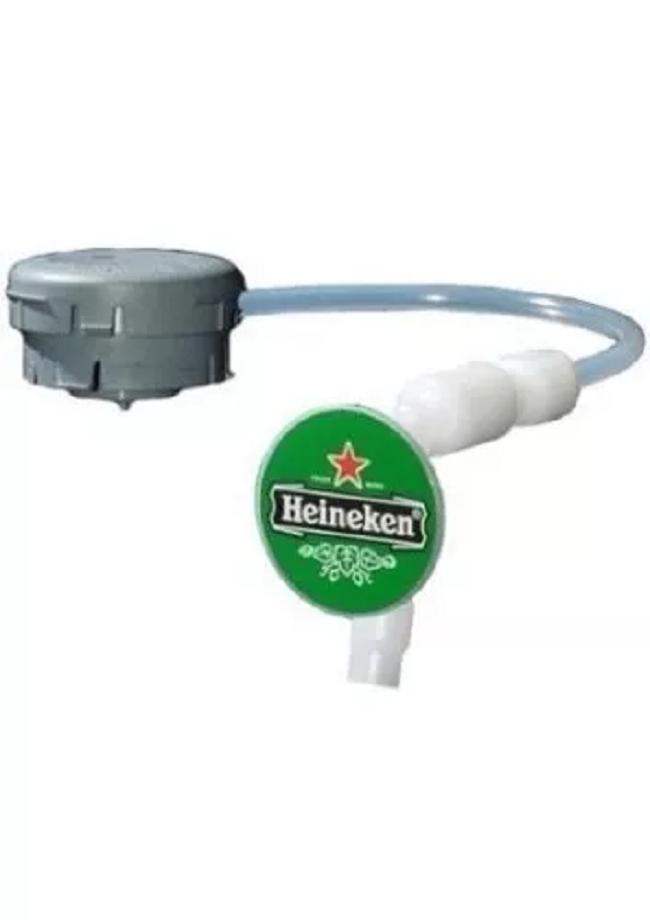 Miniatura Kit 7 Tubos Chopeira Beertender B-100 Heineken Krups Refil