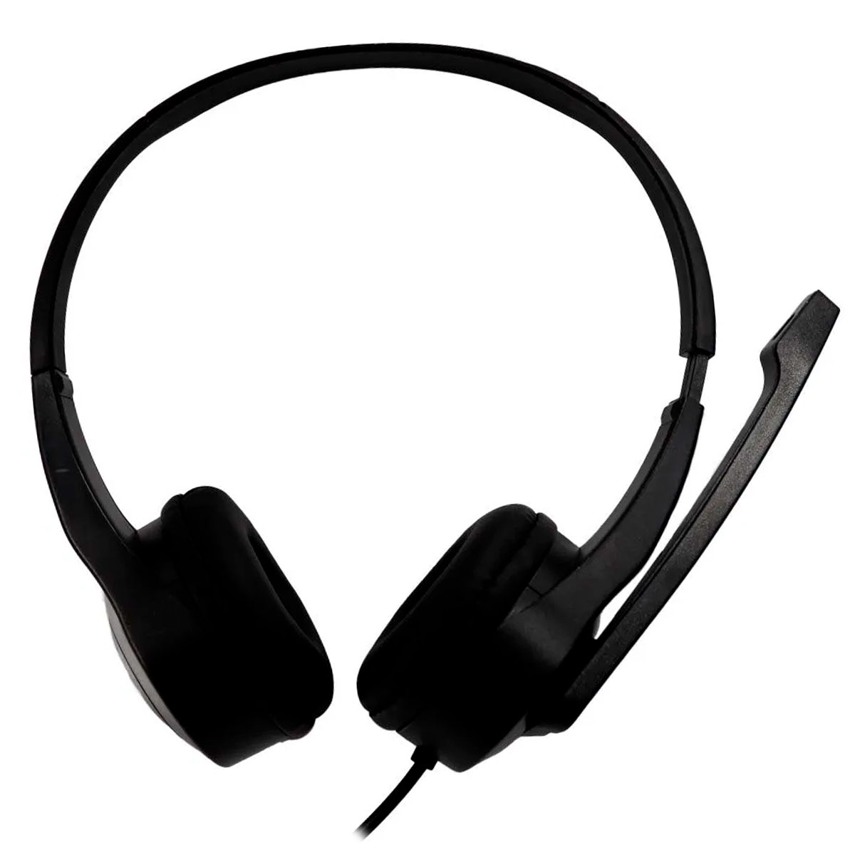 Miniatura Headset OEX Corporativo, USB, Haste Regulável, C/Microfone,  Preto - HS110