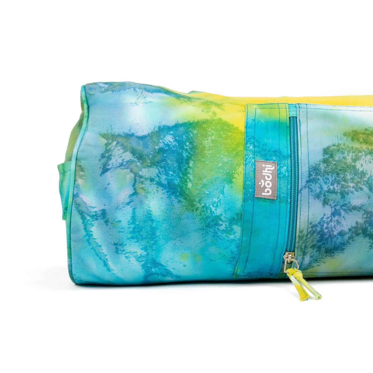 Miniatura Yogateria Bolsa Porta Mat Yoga Bhakti Estampada 100% Algodão