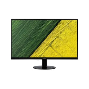 Miniatura Monitor 23.8" Acer SA0 series SA240Y G0BI com Tela Zero Frame, Full HD, 120Hz, 1ms e Design UltraThin - Preto