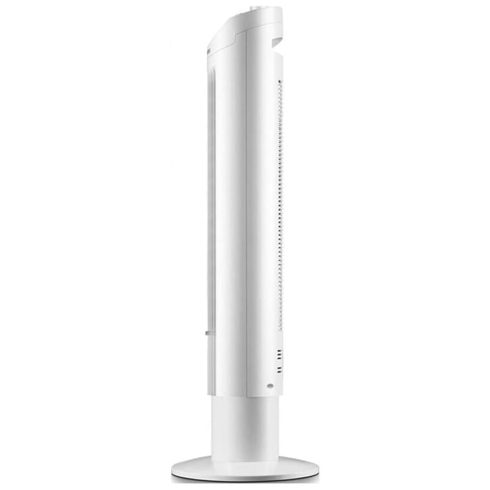 Miniatura Ventilador de Torre Digital Ultra Silencioso com 3 Velocidades, 220V 55W, NBgy, Branco