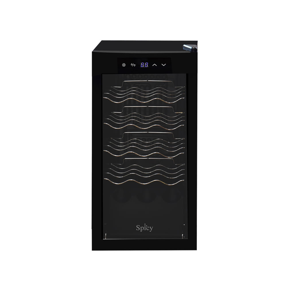 Adega Compressor Dual Zone 15 Garrafas 220V Spicy