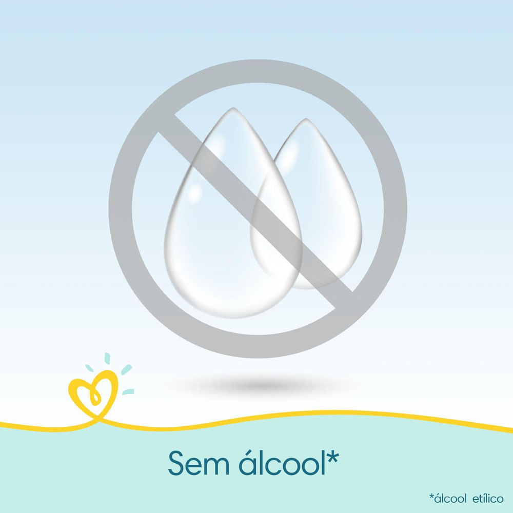 Miniatura Lenços Umedecidos Pampers Higiene Completa 192 Unidades