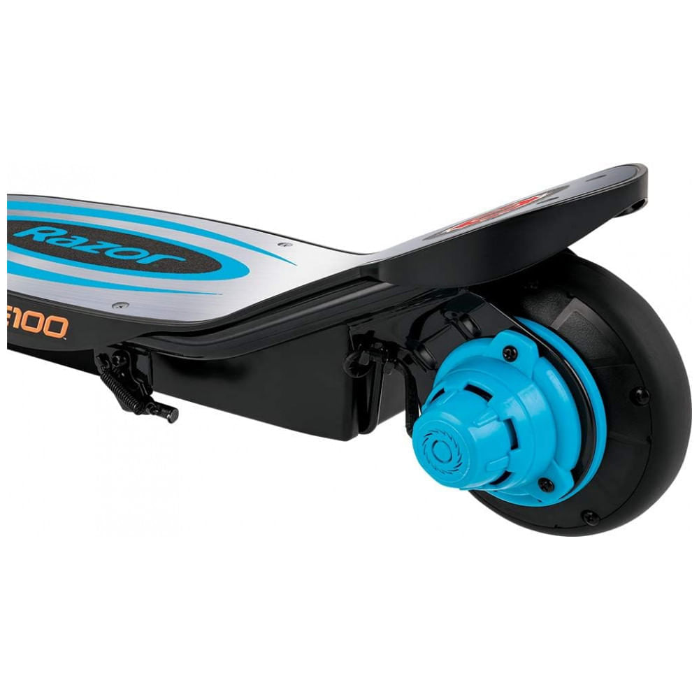 Miniatura Patinete Elétrico Scooter 17 kmh, para até 54 kg e Maiores de 13 Anos, e, RAZOR 13111293, Preto