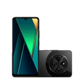 Miniatura Smartphone Xiaomi Redmi Poco C75 4G Preto, 256GB, Tela 6,88", Câmera Traseira Dupla, Android 14 e Processador Media Tek Helio G81-Ultra
