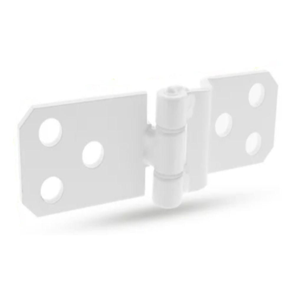 Miniatura Par 2 Dobradiças Porta Linha Agrícola Baú Cabine Uso Geral - Un / 2