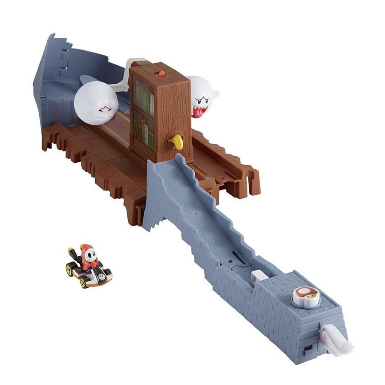 Miniatura Pista Hot Wheels Mario Kart Boo Shy Guy - Mattel Gcp26