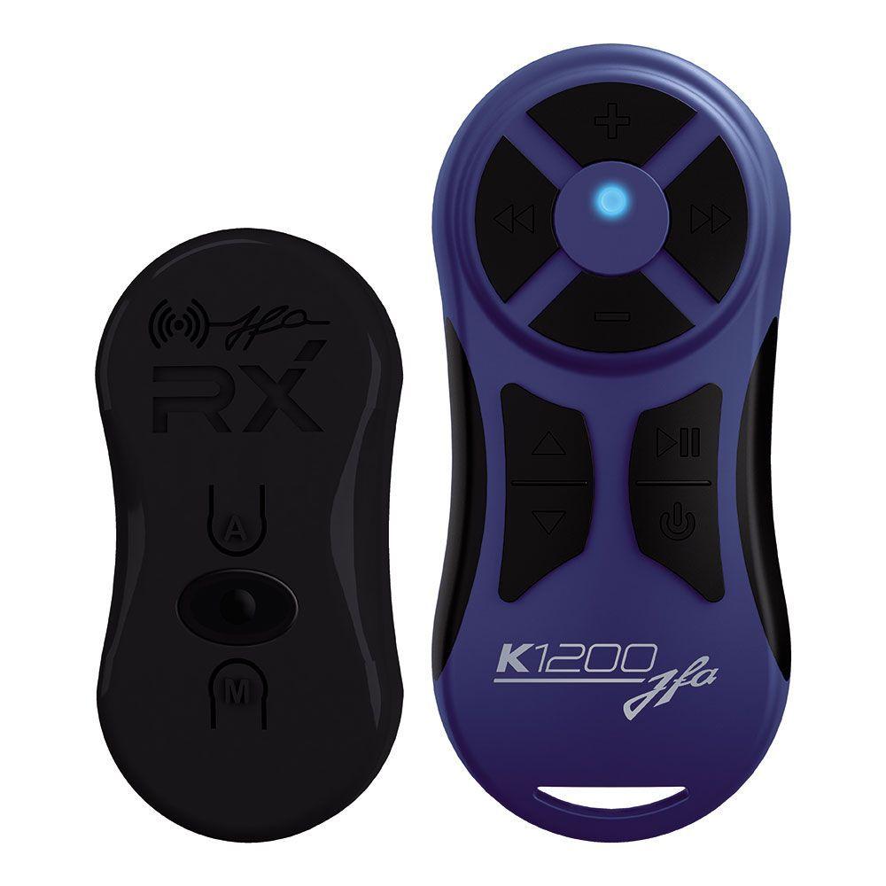 Miniatura Controle Remoto Jfa K1200 Azul Alcance De 1200 Metros Com