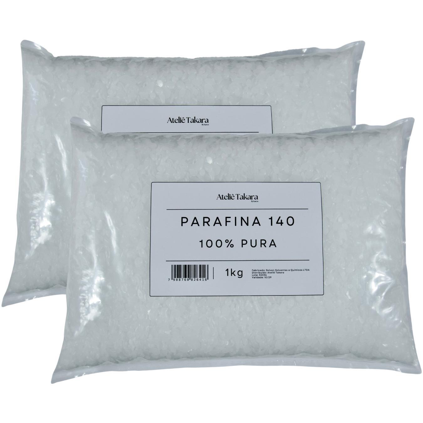 Miniatura Parafina 140 Lentilhada Macro Pura Para Velas 2Kg