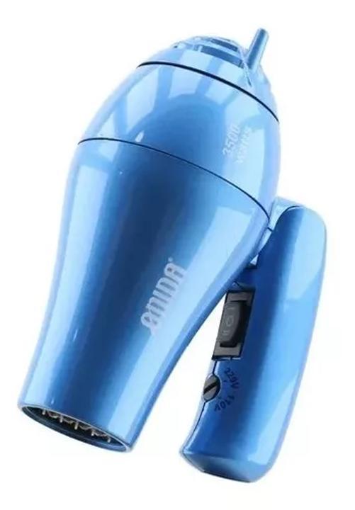 Miniatura Mini Secador De Cabelo Bivolt Portátil Dobravel 3500W Viagem