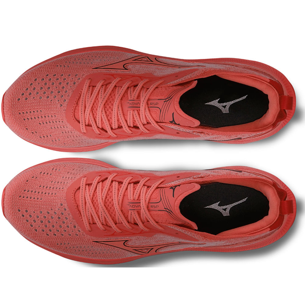 Miniatura Tênis de Corrida Mizuno Advance RSP Vermelho - 34