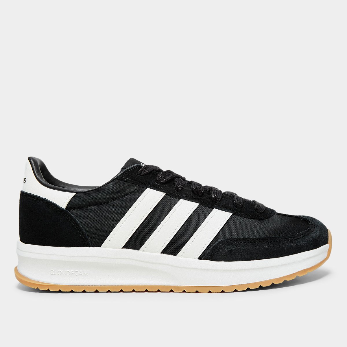Miniatura Tênis Adidas Run 70 Feminino Preto - 34